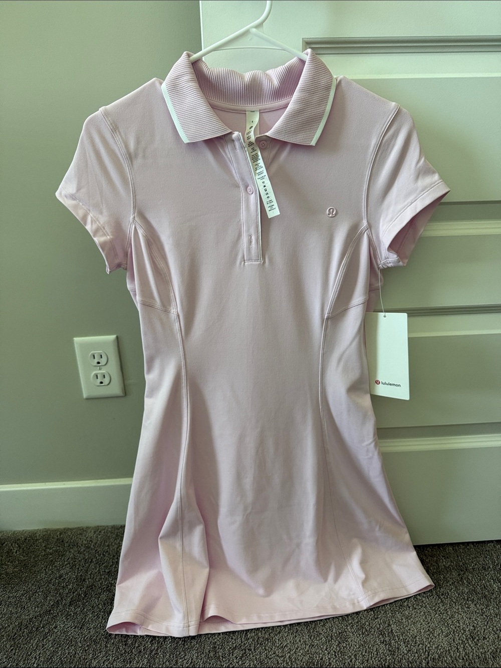 lululemon athletica Light Pink Polo Dress
